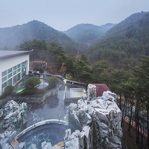 אולג'ין Dukgu Oncheon Hotel Exterior photo