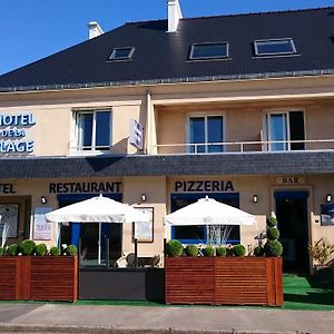 Quinéville Hotel De La Plage Exterior photo