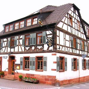 Laudenbach  Goldner Engel, Restaurant - Hotel - Metzgerei Exterior photo