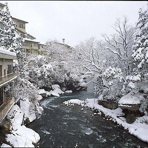 מלון קאגה Yamanaka Onsen Shirasagiyu Tawaraya Exterior photo