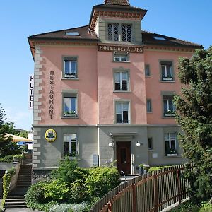Düdingen Hotel Des Alpes Exterior photo