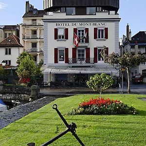 מורג'ס Romantik Hotel Mont Blanc Au Lac Exterior photo