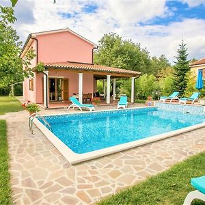 Žminj Pleasant Villa Valmonida With Pool, Sauna, Gym And Bbq Exterior photo