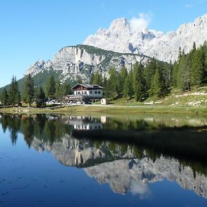 מיזורינה Albergo Chalet Lago Antorno Exterior photo