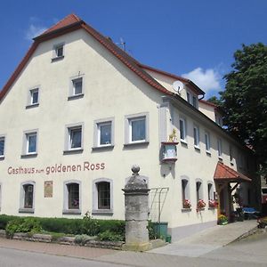 מלון קרגלינגן Gasthaus Zum Goldenen Ross Exterior photo