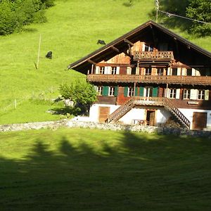 לינה וארוחת בוקר וילארס-סור-אולון Spacious Swiss Alpine Chalet For Nature Lovers Exterior photo