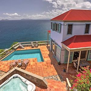 Lovenlund St Thomas Cliffside Villa With Pool And Hot Tub! Exterior photo