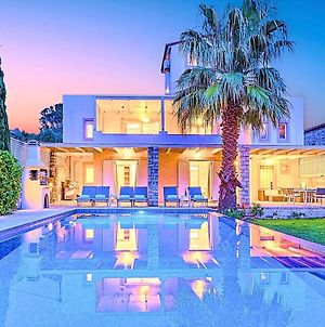 הוילה גאורגיופוליס Cretan Mansion With Heated Swimming Pool Exterior photo