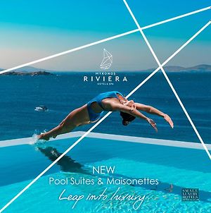 טורלוס Mykonos Riviera Hotel & Spa, A Member Of Small Luxury Hotels Of The World Exterior photo