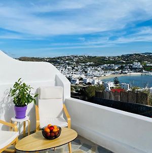 הוילה אורנוס Modern Cycladic Sea View House Exterior photo