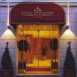 פריז Hotel Etats Unis Opera Exterior photo