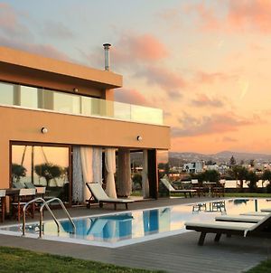 Kokkini Hani Kimona Villa Seafront Swimming Pool Jacuzzi 6 Bedrooms 21 Pax Kouvohori Villas Crete Exterior photo