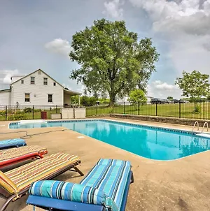 דירות Berger Cozy Missouri Retreat With Pool, Pond And Fire Pit! Exterior photo