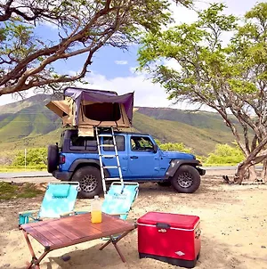 Haiku Embark On A Journey Through Maui With Aloha Glamp'S Jeep And Rooftop Tent Allows You To Discover Diverse Campgrounds, Unveiling The Island'S Beauty From Unique Perspectives Each Day Exterior photo