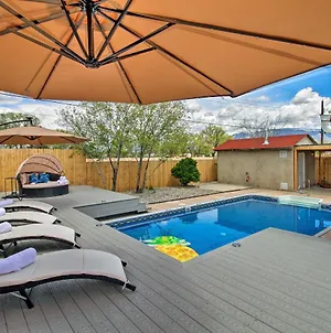 Luxury Albuquerque Home With Pool, Deck, And Hot Tub! Exterior photo